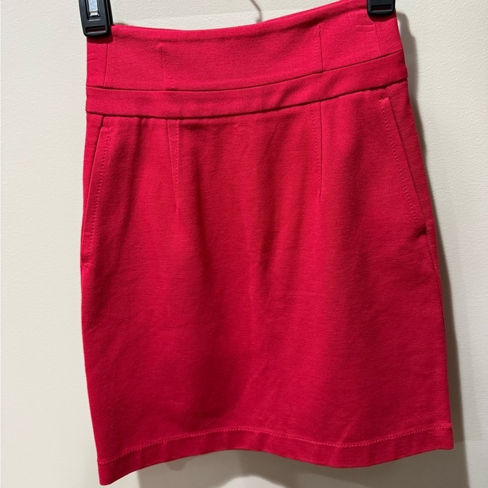 Theory Scarlet Red skirt